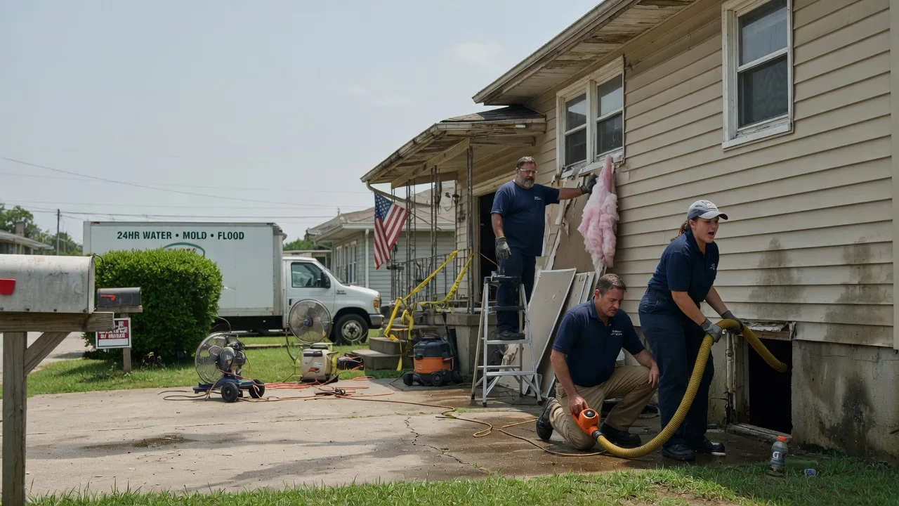 Water Damage Repair in Parchman, MS near me